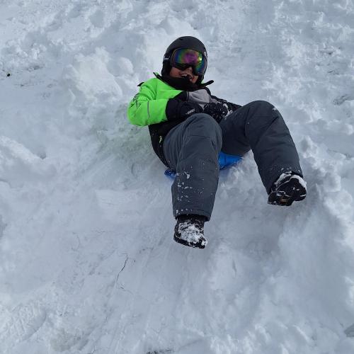 Spielen im Schnee 3c