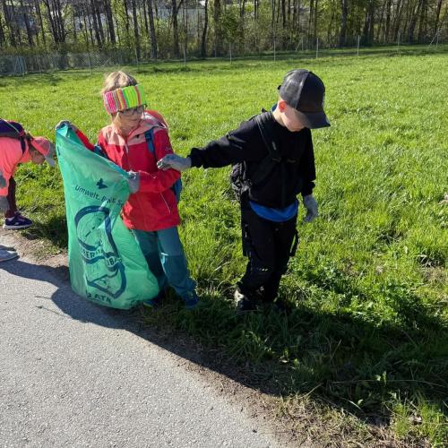Müllsammeln
