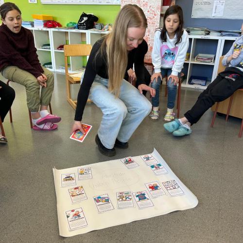 Workshop über kinderrechte