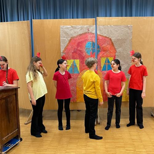 Osterhühner und Haseneier