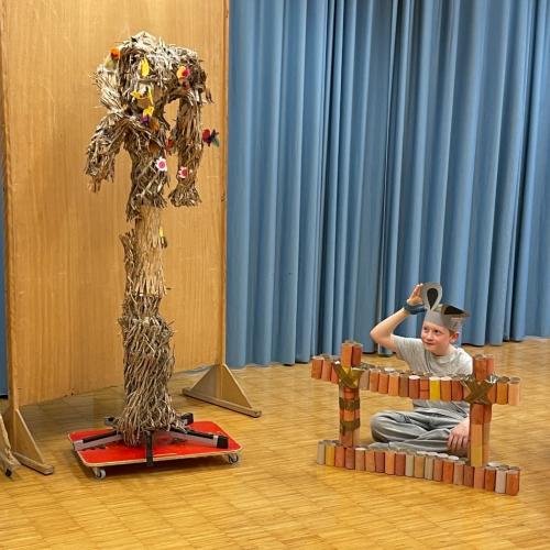 Osterhühner und Haseneier