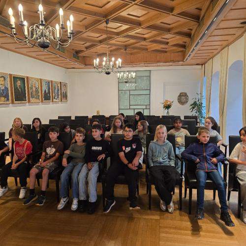 Rathausbesuch