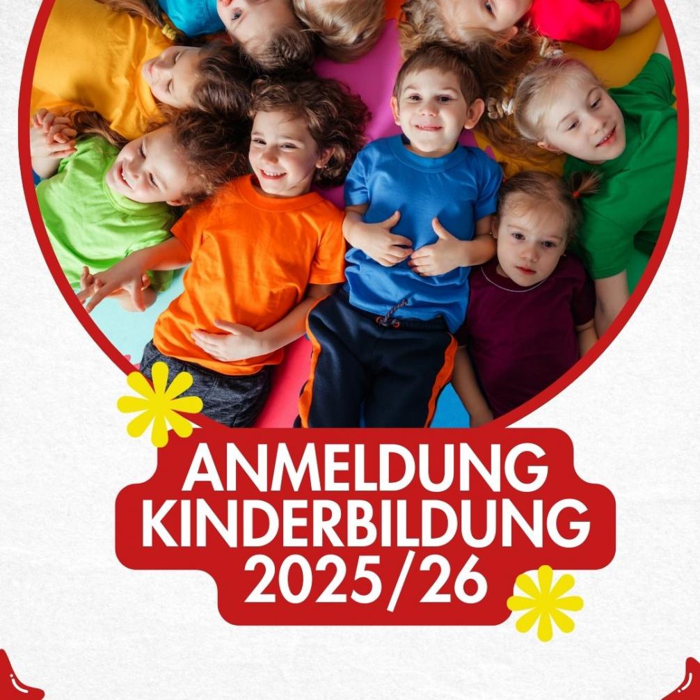 Anmeldung für die städtischen Kinderbildungsreinrichtungen
